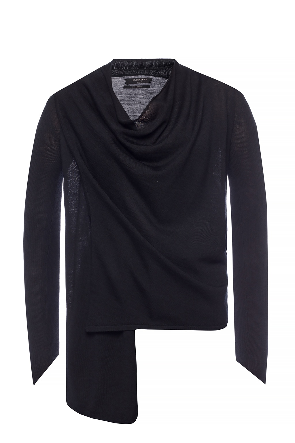 Allsaints drina clearance ribbed cardigan